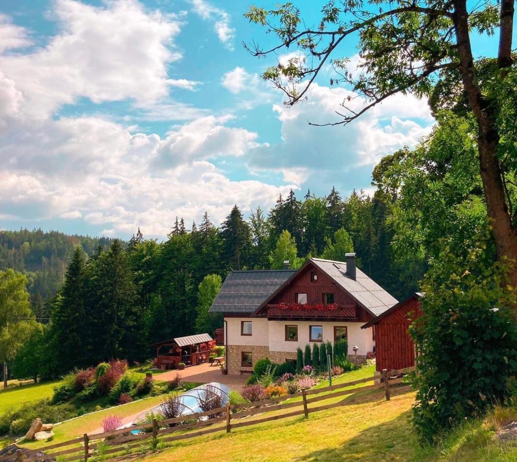 Hotel Na Planyrce Pasek Exterior foto